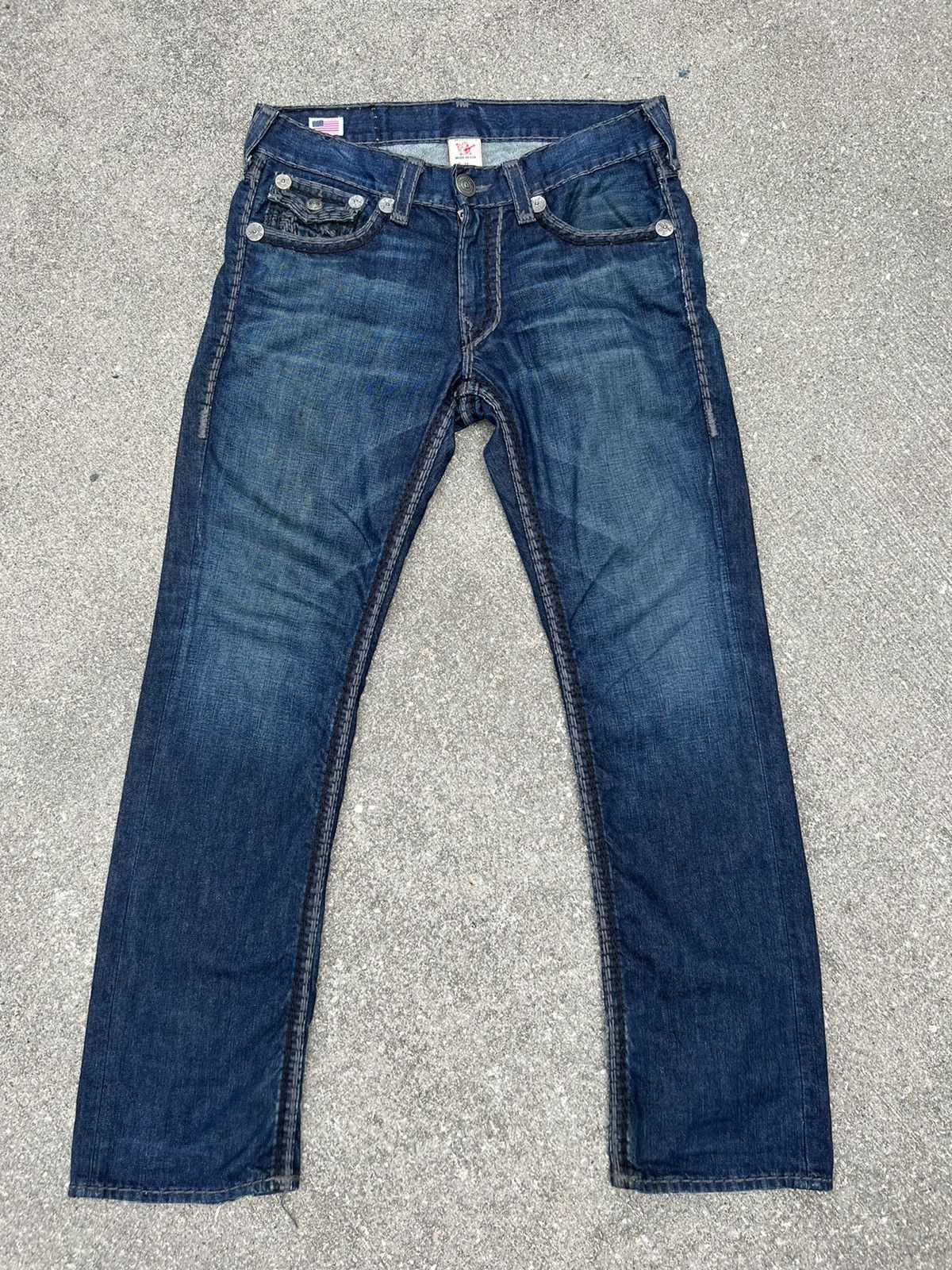 True Religion Vintage 2000s True Religion Ricky Super OT Denim Jeans ...