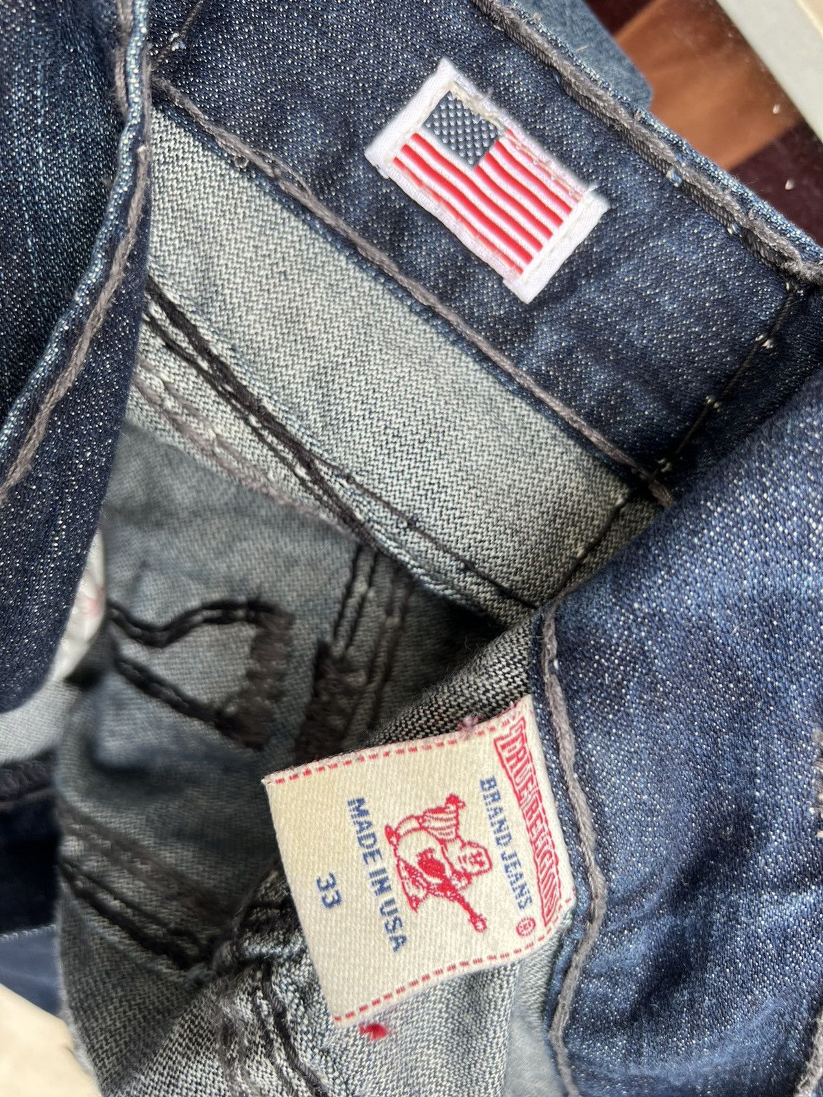 True Religion Vintage 2000s True Religion Ricky Super OT Denim Jeans Size US 33 - 22 Thumbnail