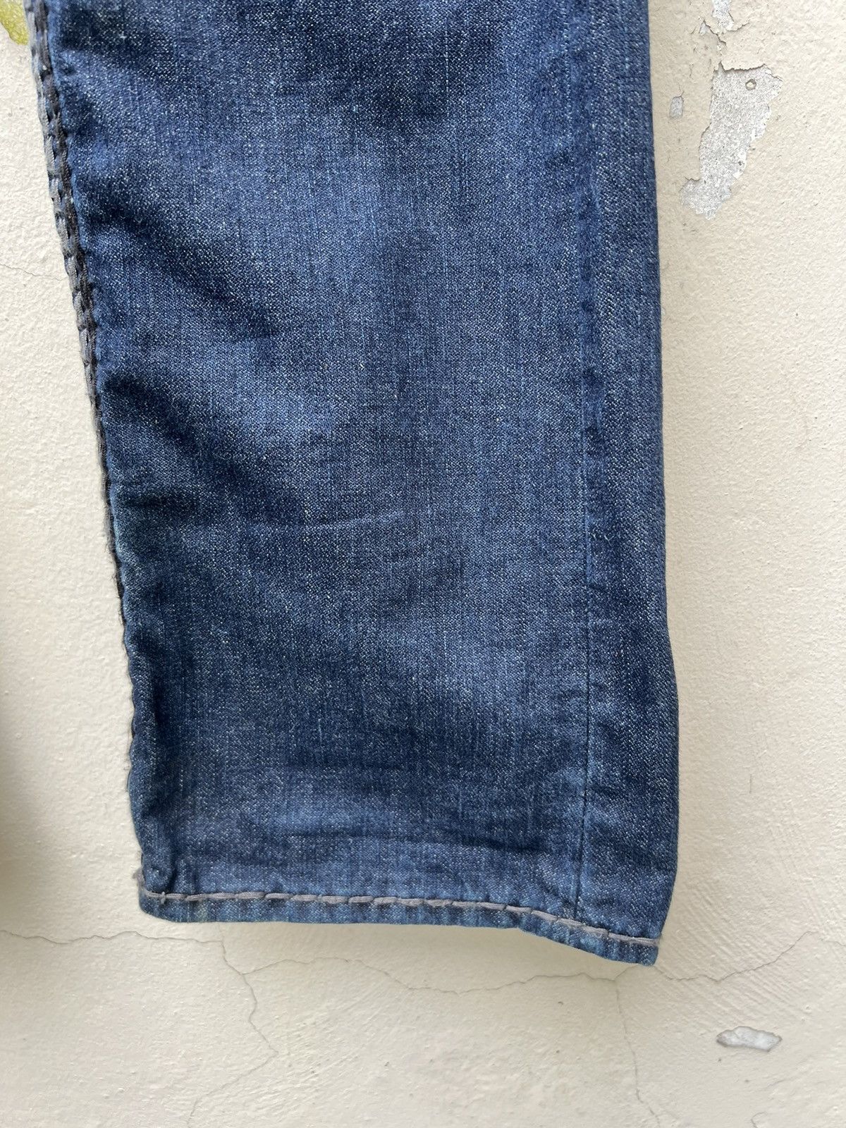True Religion Vintage 2000s True Religion Ricky Super OT Denim Jeans Size US 33 - 15 Thumbnail