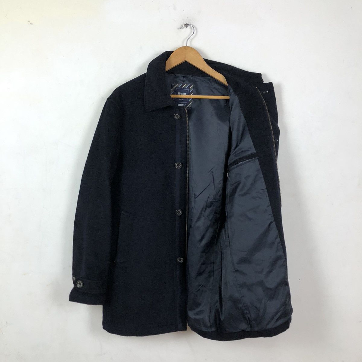 Japanese Brand KENT IN TRADITIONAL WOOL JACKET Size US L / EU 52-54 / 3 - 8 Thumbnail