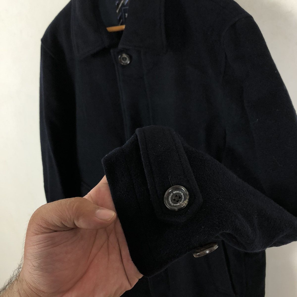 Japanese Brand KENT IN TRADITIONAL WOOL JACKET Size US L / EU 52-54 / 3 - 5 Thumbnail