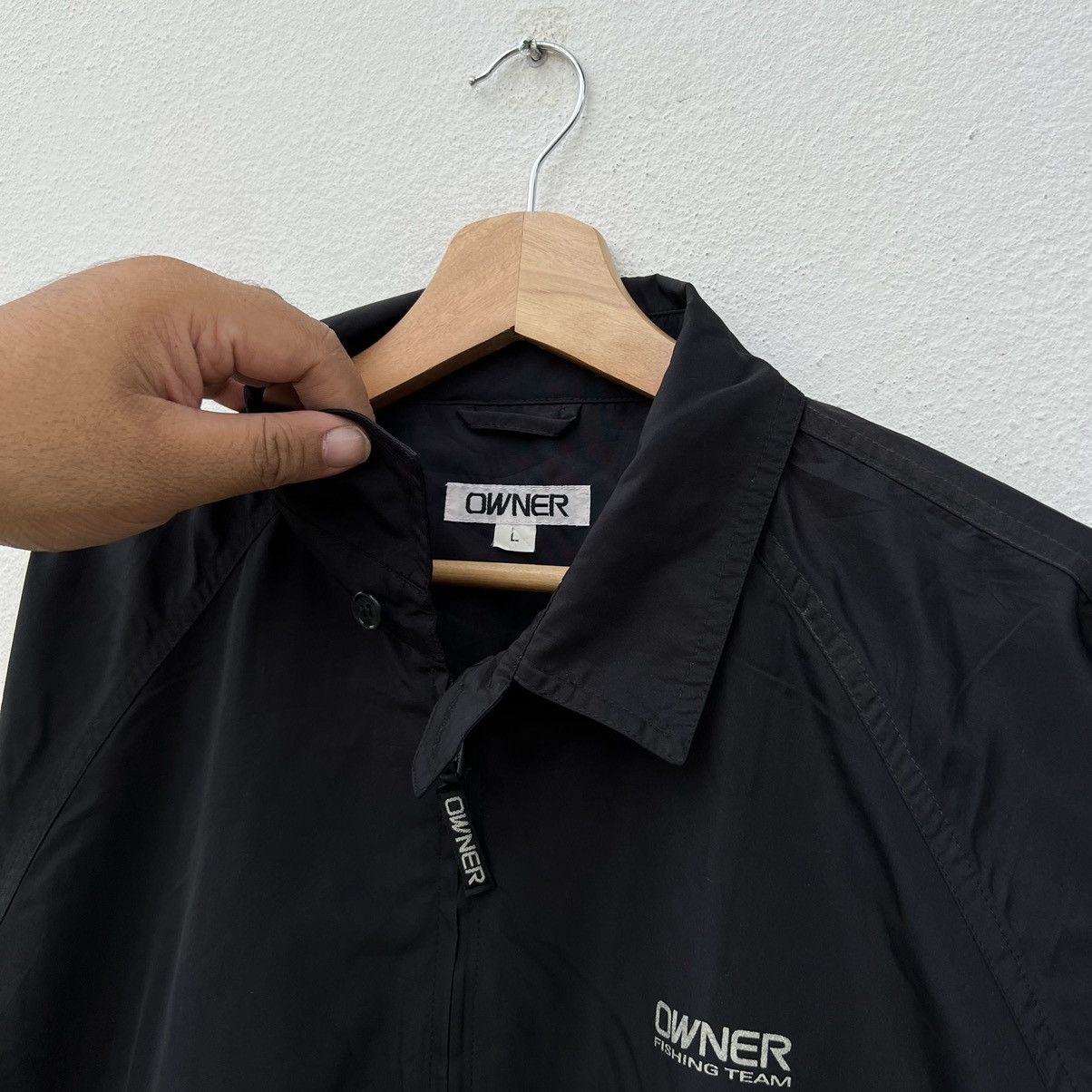 Japanese Brand VARSITY BOMBER JACKET OWNER DISHING TEAM BIG LOGO Size US L / EU 52-54 / 3 - 5 Thumbnail