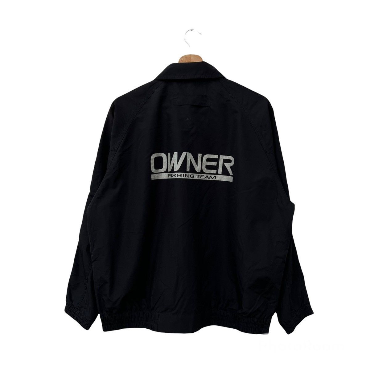 Japanese Brand VARSITY BOMBER JACKET OWNER DISHING TEAM BIG LOGO Size US L / EU 52-54 / 3 - 1 Thumbnail