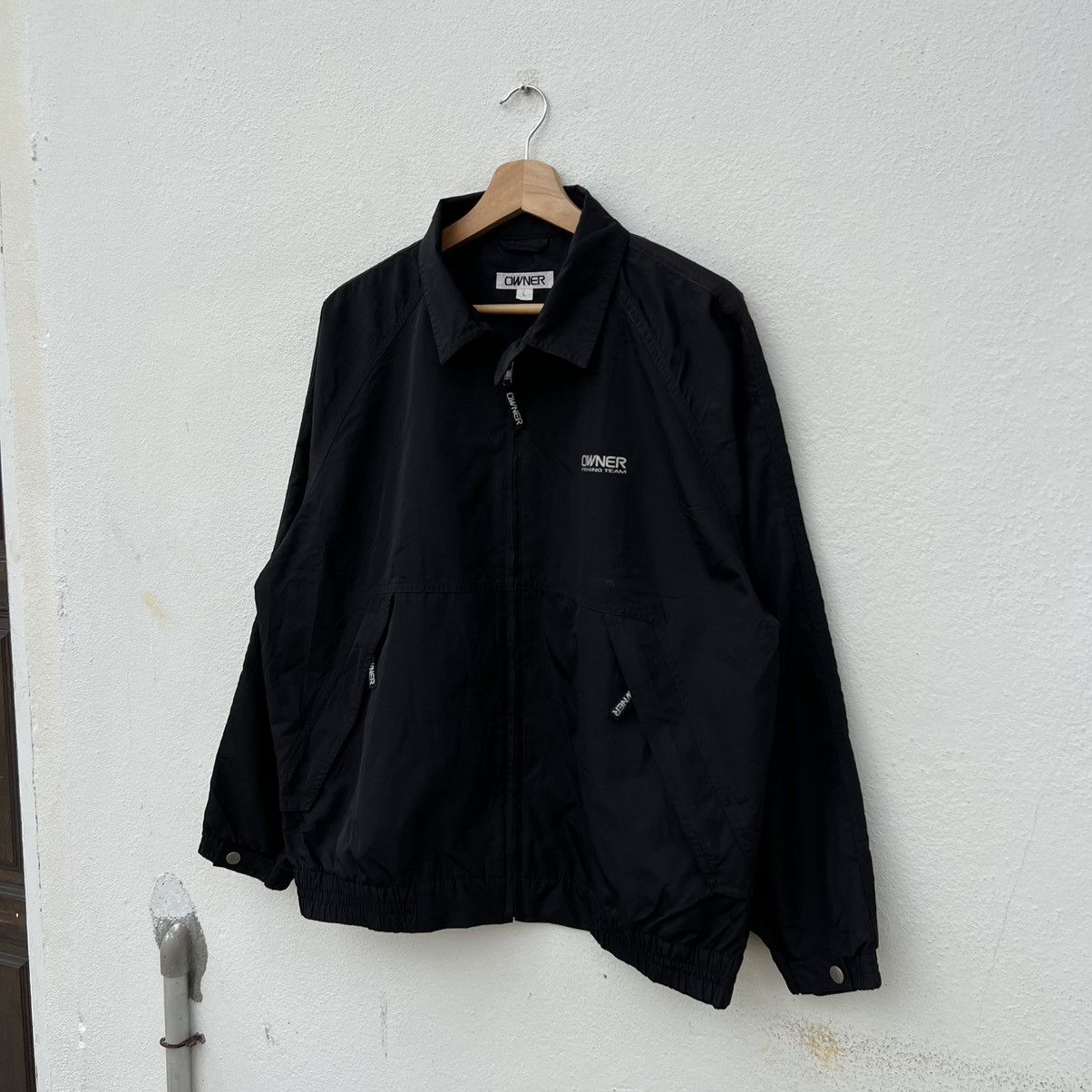 Japanese Brand VARSITY BOMBER JACKET OWNER DISHING TEAM BIG LOGO Size US L / EU 52-54 / 3 - 3 Thumbnail