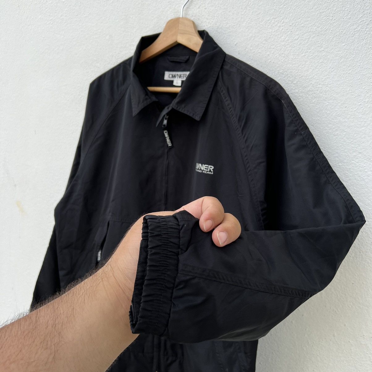 Japanese Brand VARSITY BOMBER JACKET OWNER DISHING TEAM BIG LOGO Size US L / EU 52-54 / 3 - 7 Thumbnail