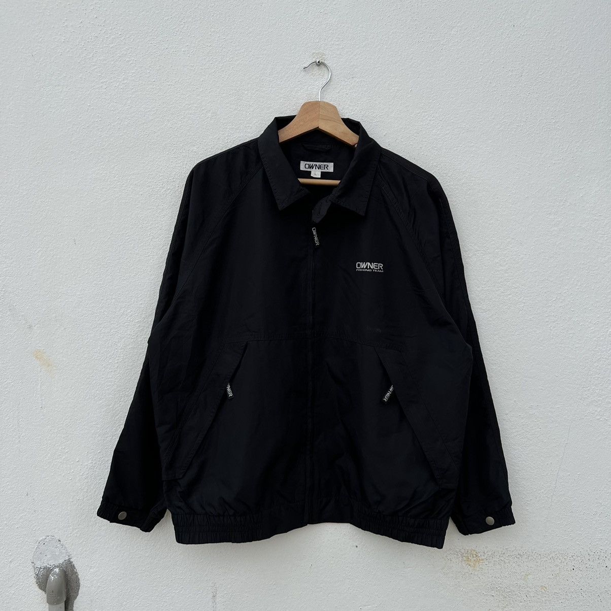 Japanese Brand VARSITY BOMBER JACKET OWNER DISHING TEAM BIG LOGO Size US L / EU 52-54 / 3 - 2 Thumbnail