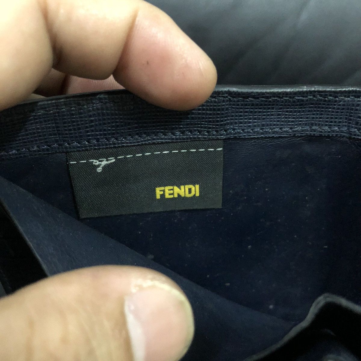 Fendi AUTHENTIC FENDI LEATHER MEN WALLET Size ONE SIZE - 8 Thumbnail