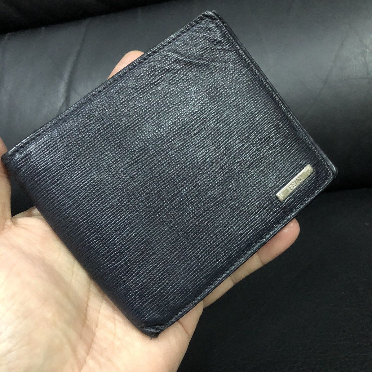 AUTHENTIC FENDI LEATHER MEN WALLET