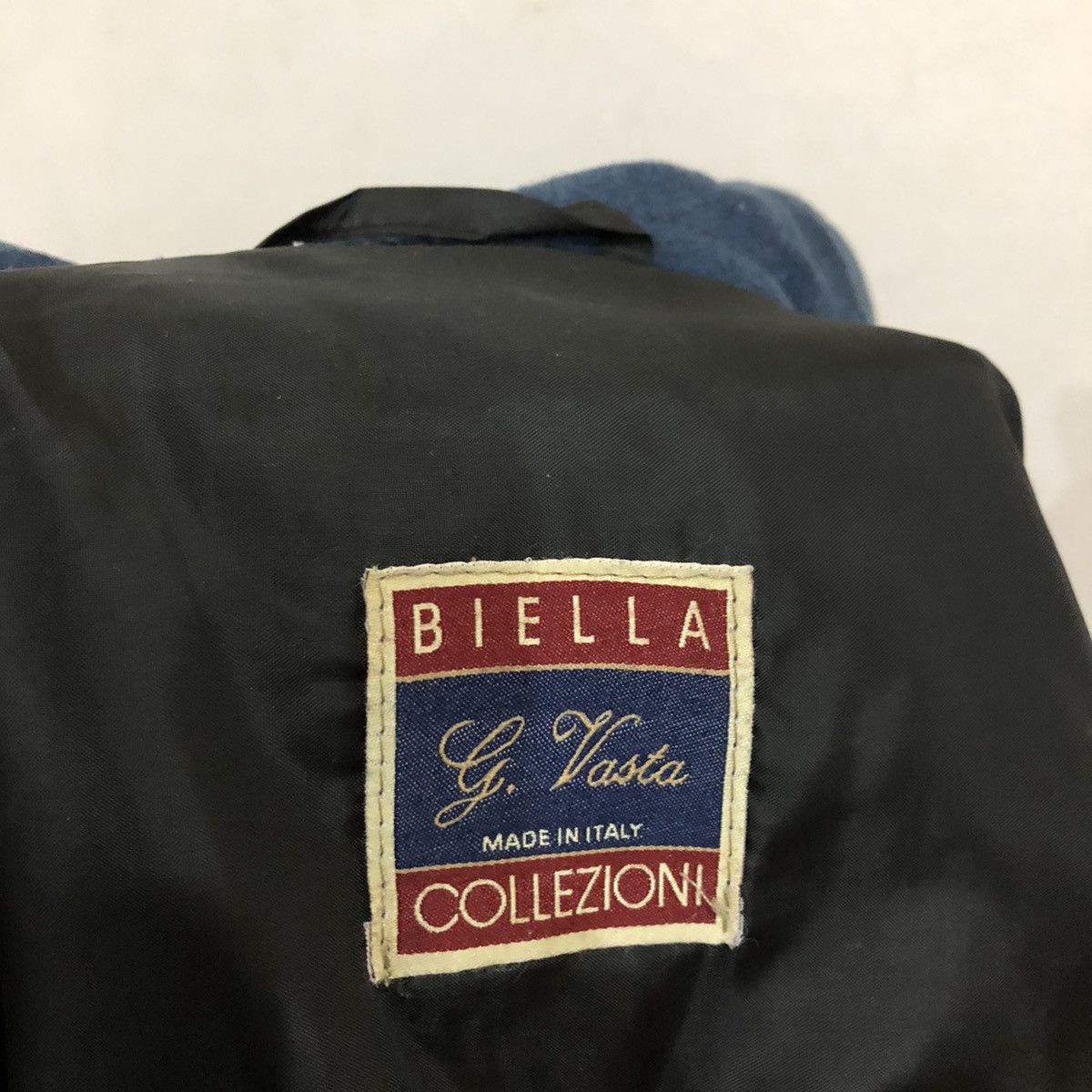 BIELLA COLLEZIONI Quilted Patch Work Jacket Made in Italy