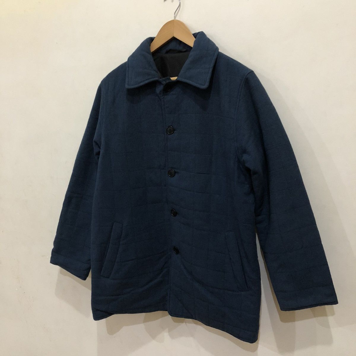 BIELLA COLLEZIONI Quilted Patch Work Jacket Made in Italy