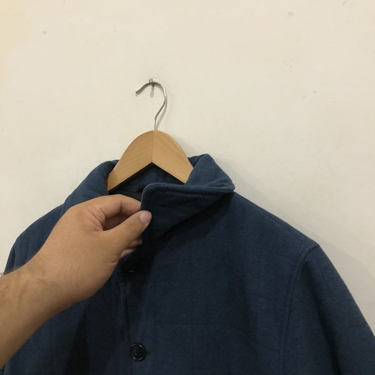 BIELLA COLLEZIONI Quilted Patch Work Jacket Made in Italy