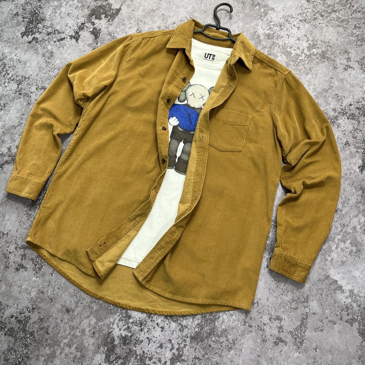 Flannel × Vintage Vintage Corduroy Flannel Shirt Size US M / EU 48-50 / 2 - 3 Thumbnail