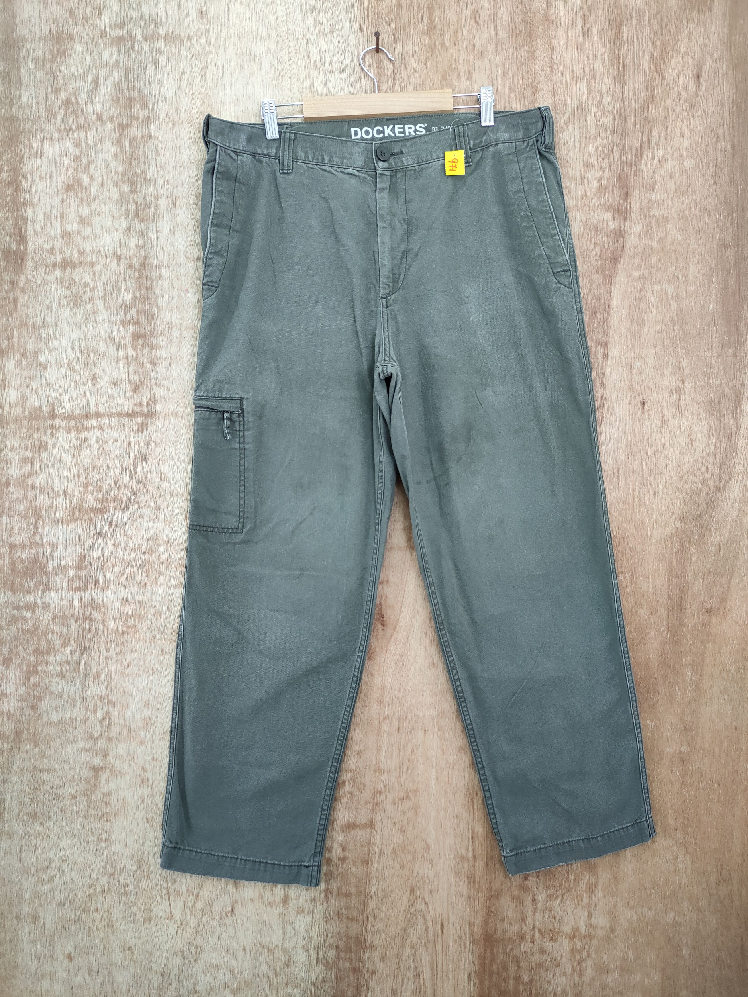 Dockers × Vintage DL Dockers D3 Classic multi pocket tactical cargo pants #971 Size US 36 / EU 52 - 1 Thumbnail