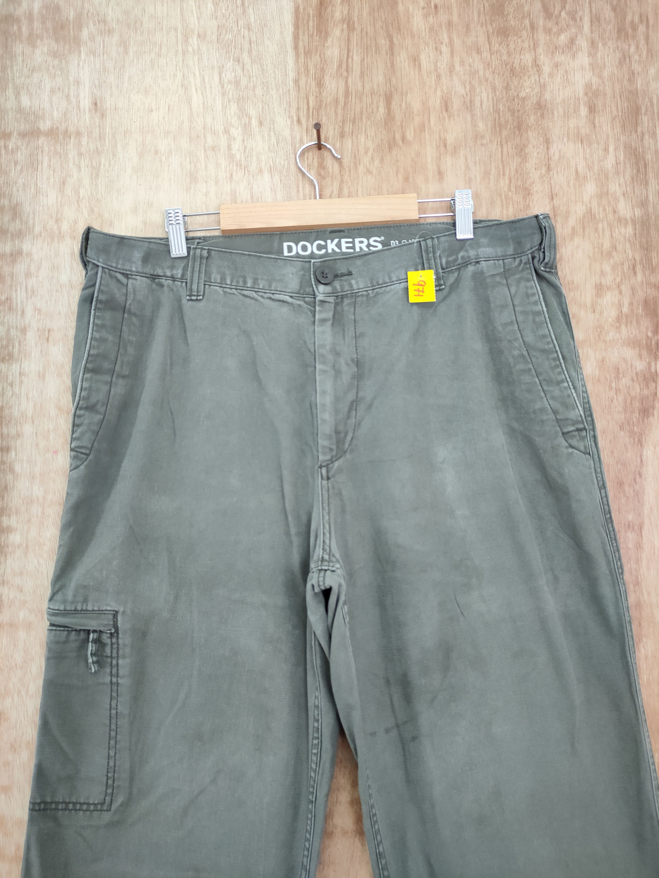 Dockers × Vintage DL Dockers D3 Classic multi pocket tactical cargo pants #971 Size US 36 / EU 52 - 3 Thumbnail