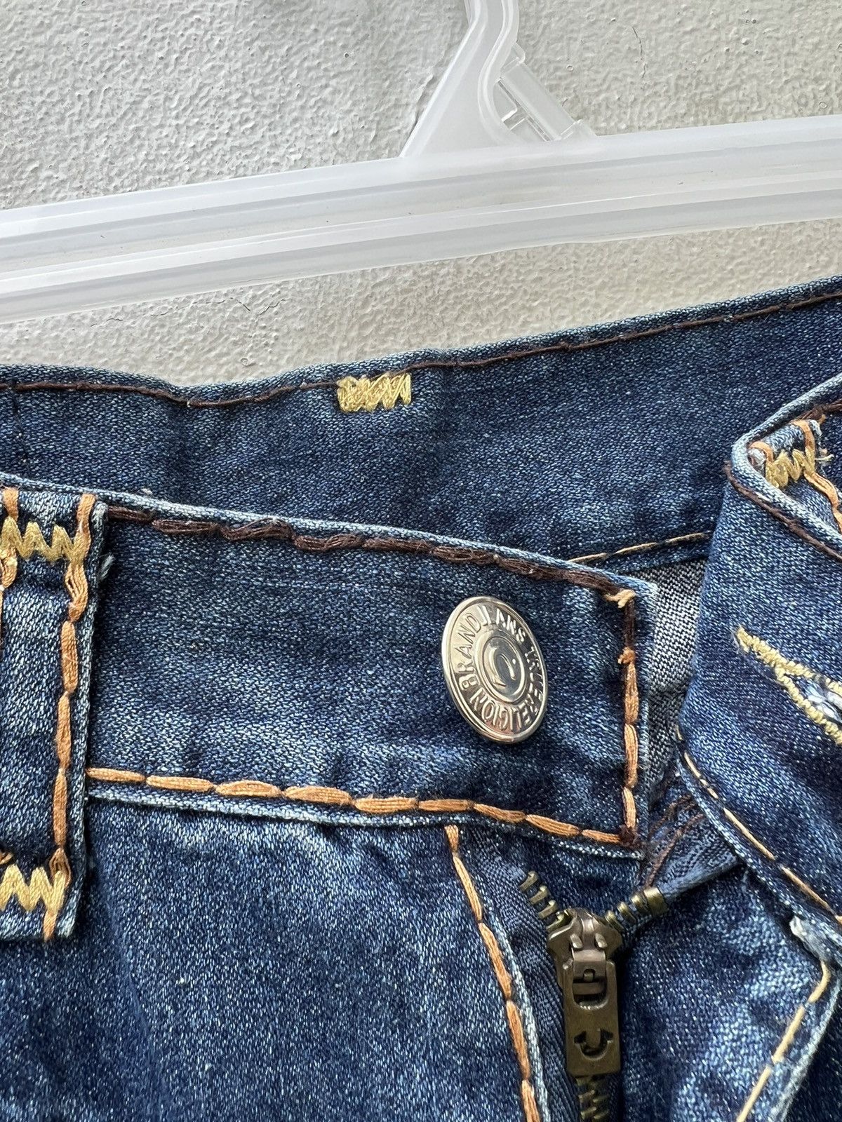 True Religion Vintage 2000s True Religion Billy Super T Denim Jeans Size US 32 / EU 48 - 8 Thumbnail