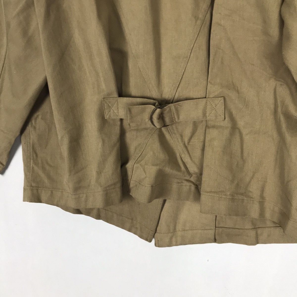 Issey Miyake Vintage 80s Issey Miyake Oversized Buckle Back Jacket Size M / US 6-8 / IT 42-44 - 5 Thumbnail