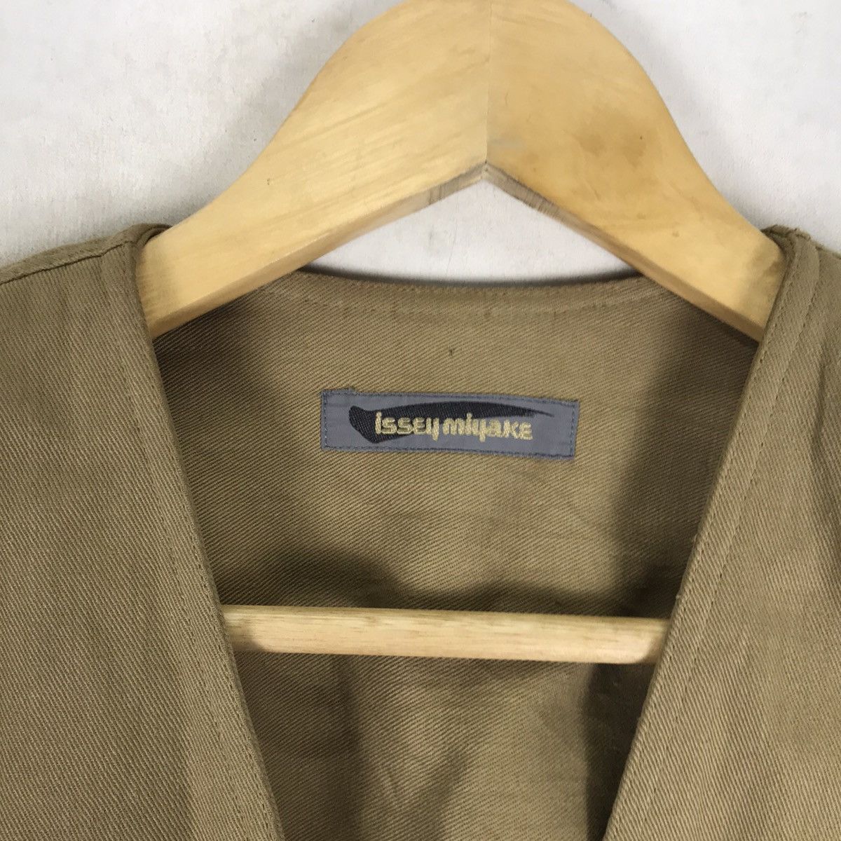 Issey Miyake Vintage 80s Issey Miyake Oversized Buckle Back Jacket Size M / US 6-8 / IT 42-44 - 14 Thumbnail