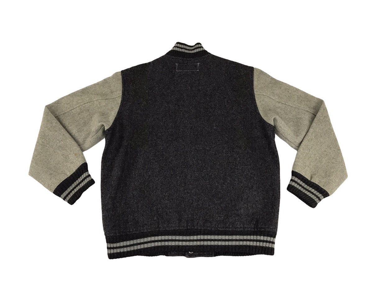 Japanese Brand Vintage Untees Simple Varsity Jacket Wool Quilted Inner Size US M / EU 48-50 / 2 - 2 Thumbnail