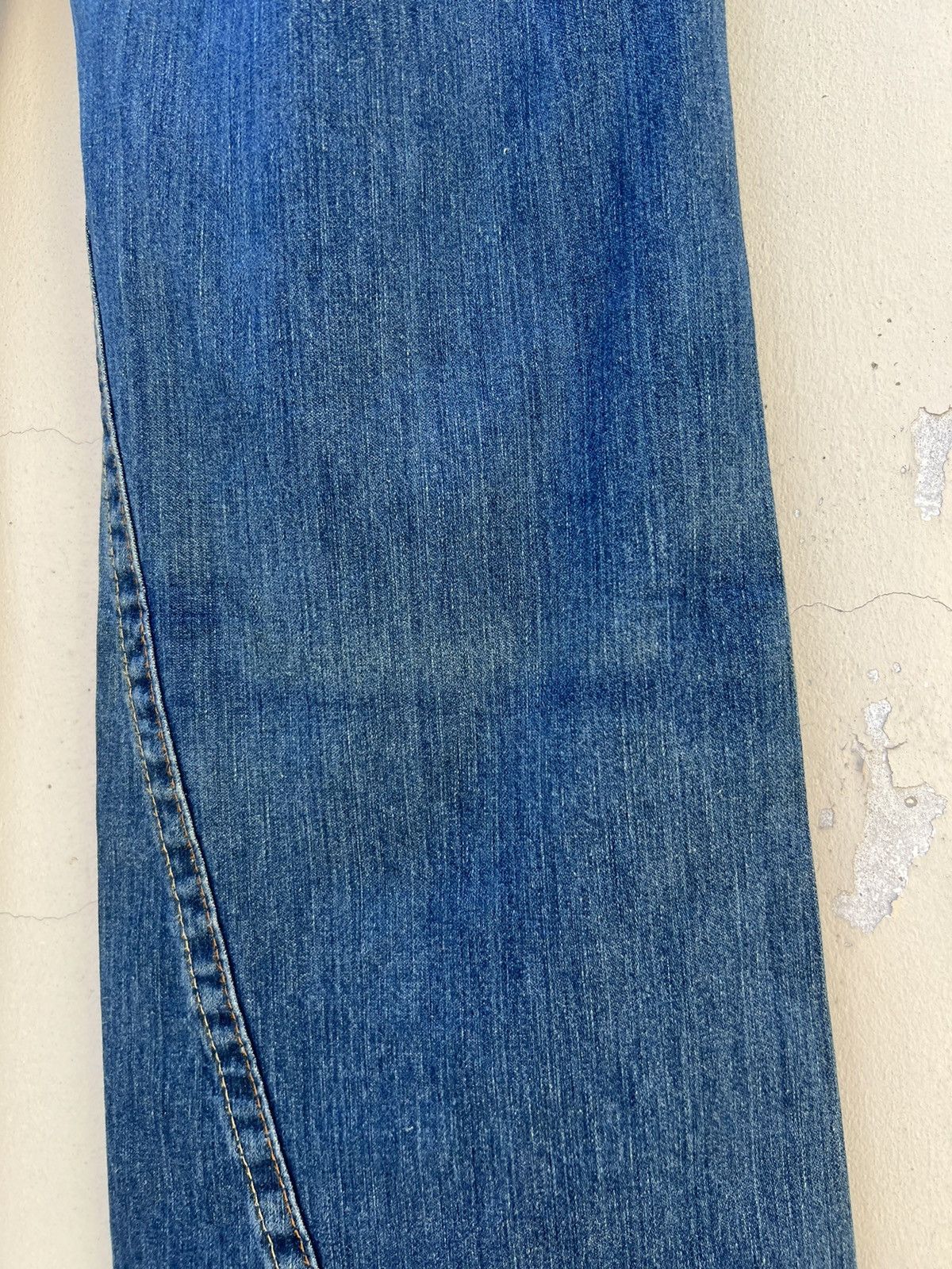 True Religion Vintage 2000s True Religion JOEY Distress Denim Flare Jeans Size US 36 / EU 52 - 21 Thumbnail