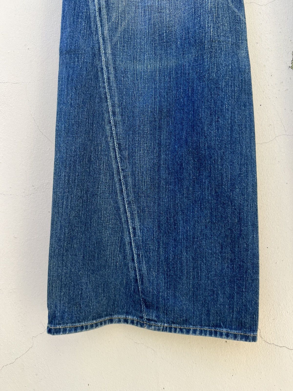 True Religion Vintage 2000s True Religion JOEY Distress Denim Flare Jeans Size US 36 / EU 52 - 11 Thumbnail