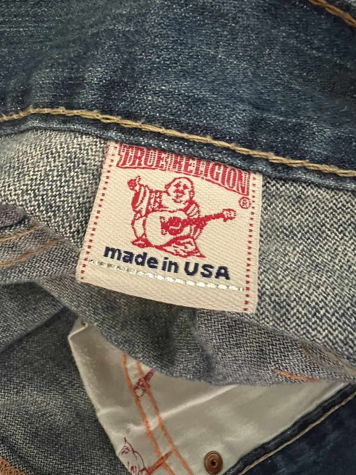True Religion Vintage 2000s True Religion JOEY Distress Denim Flare Jeans Size US 36 / EU 52 - 23 Thumbnail