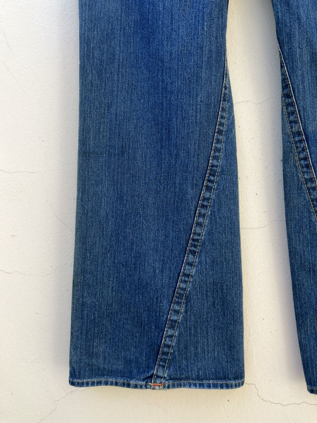 True Religion Vintage 2000s True Religion JOEY Distress Denim Flare Jeans Size US 36 / EU 52 - 18 Thumbnail