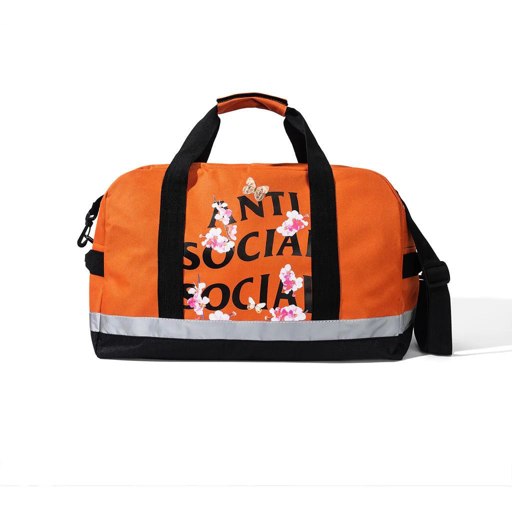 Anti Social Social Club assc x 3M kkotch high vis duffle bag (orange) |  Grailed