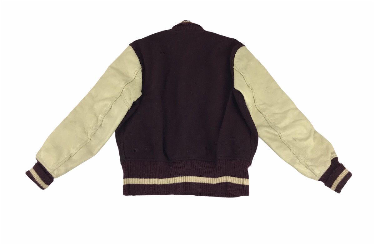 Vintage Vintage Los Angeles Chaplain Leather Wool Varsity Jacket Size US S / EU 44-46 / 1 - 2 Thumbnail