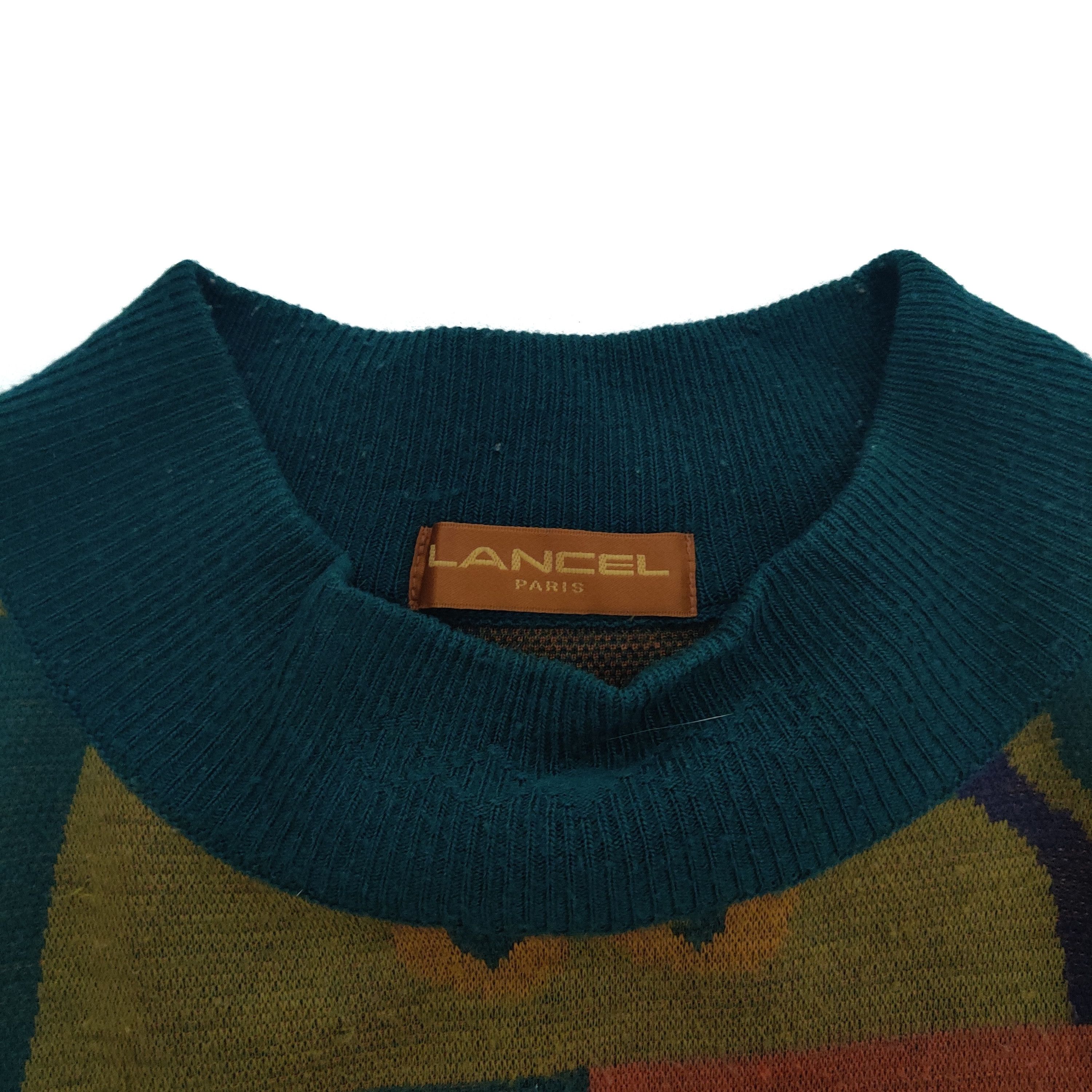 Lancel Vintage Lancel Paris Sweatshirt Crewneck Jumper Nice Design Size US L / EU 52-54 / 3 - 3 Thumbnail