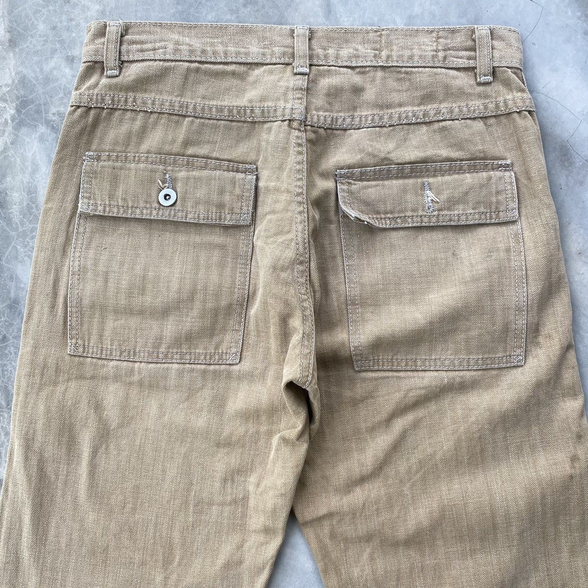Designer × Vintage Vintage herringbone bush pants multiple pocket Size US 31 - 12 Thumbnail
