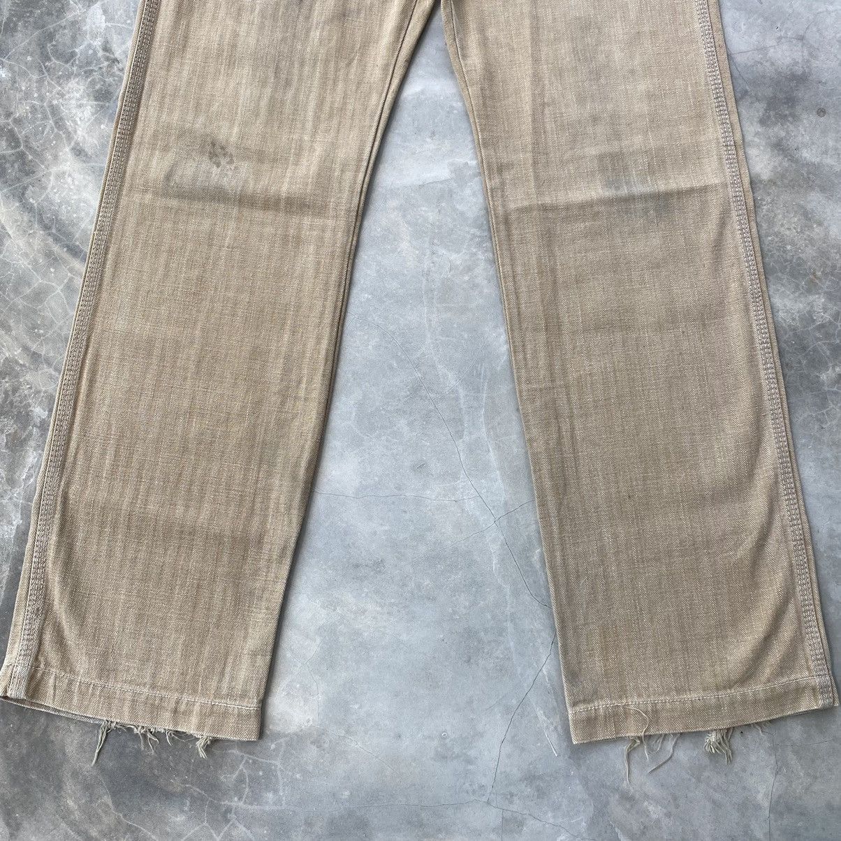 Designer × Vintage Vintage herringbone bush pants multiple pocket Size US 31 - 2 Thumbnail