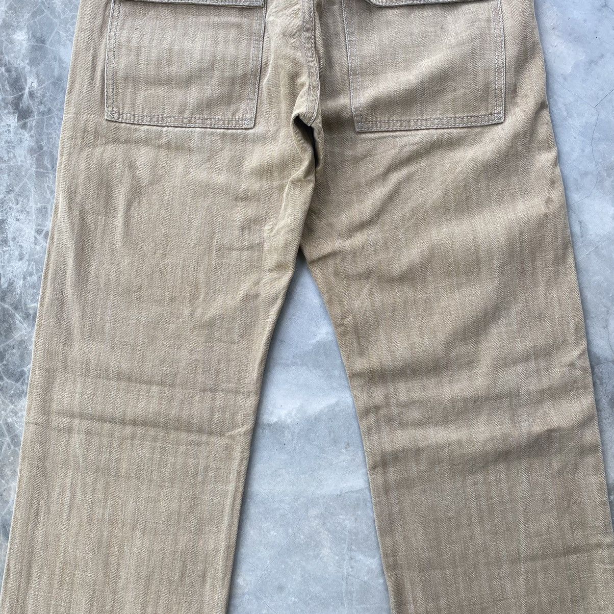 Designer × Vintage Vintage herringbone bush pants multiple pocket Size US 31 - 11 Thumbnail