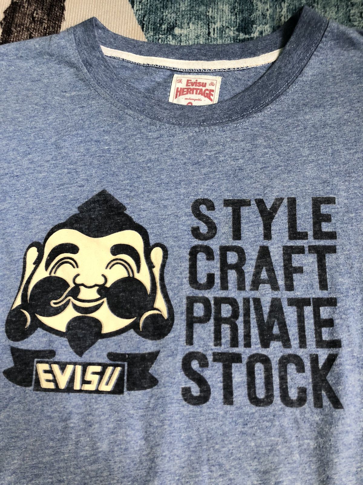 Evisu × Vintage VINTAGE EVISU HERITAGE PRIVATE STOCK SHIRT Size US S / EU 44-46 / 1 - 5 Thumbnail