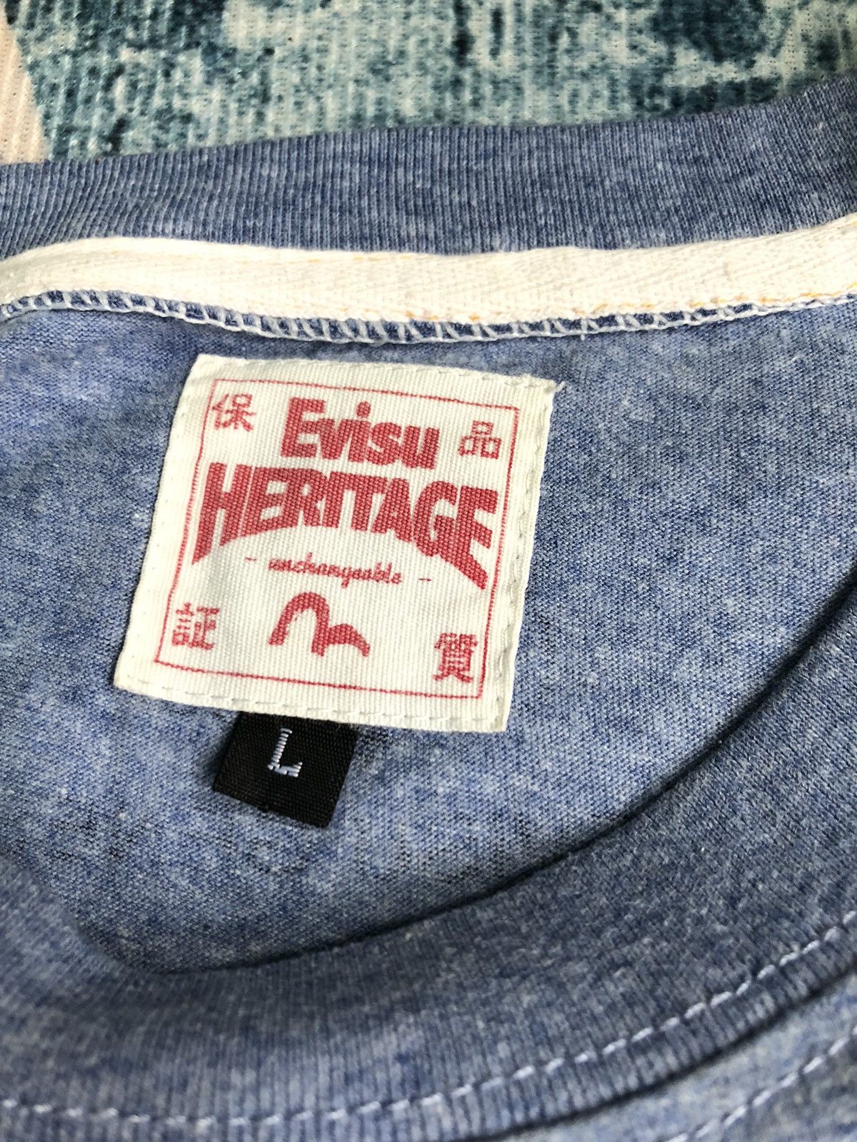 Evisu × Vintage VINTAGE EVISU HERITAGE PRIVATE STOCK SHIRT Size US S / EU 44-46 / 1 - 6 Thumbnail