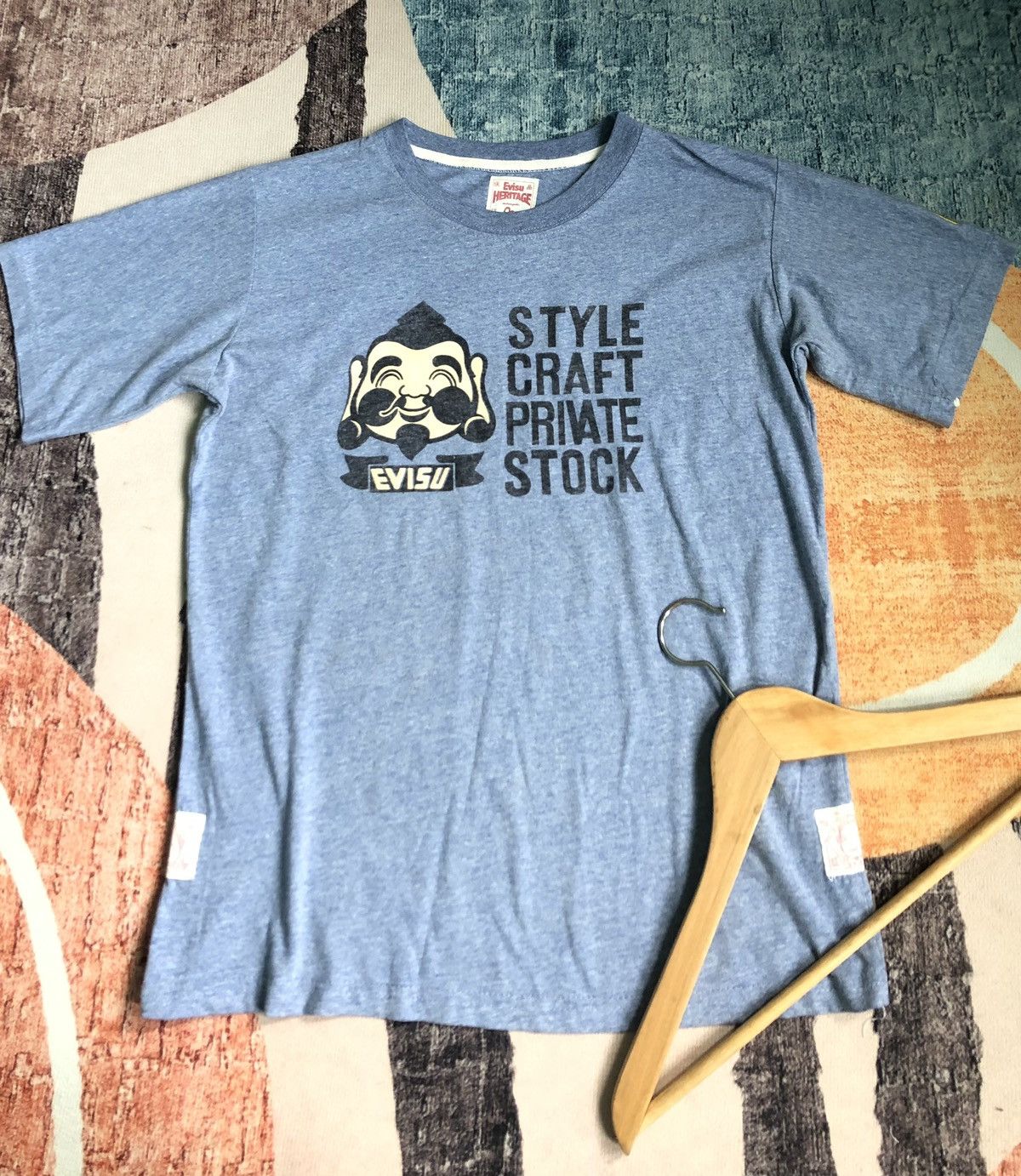 Evisu × Vintage VINTAGE EVISU HERITAGE PRIVATE STOCK SHIRT Size US S / EU 44-46 / 1 - 1 Thumbnail