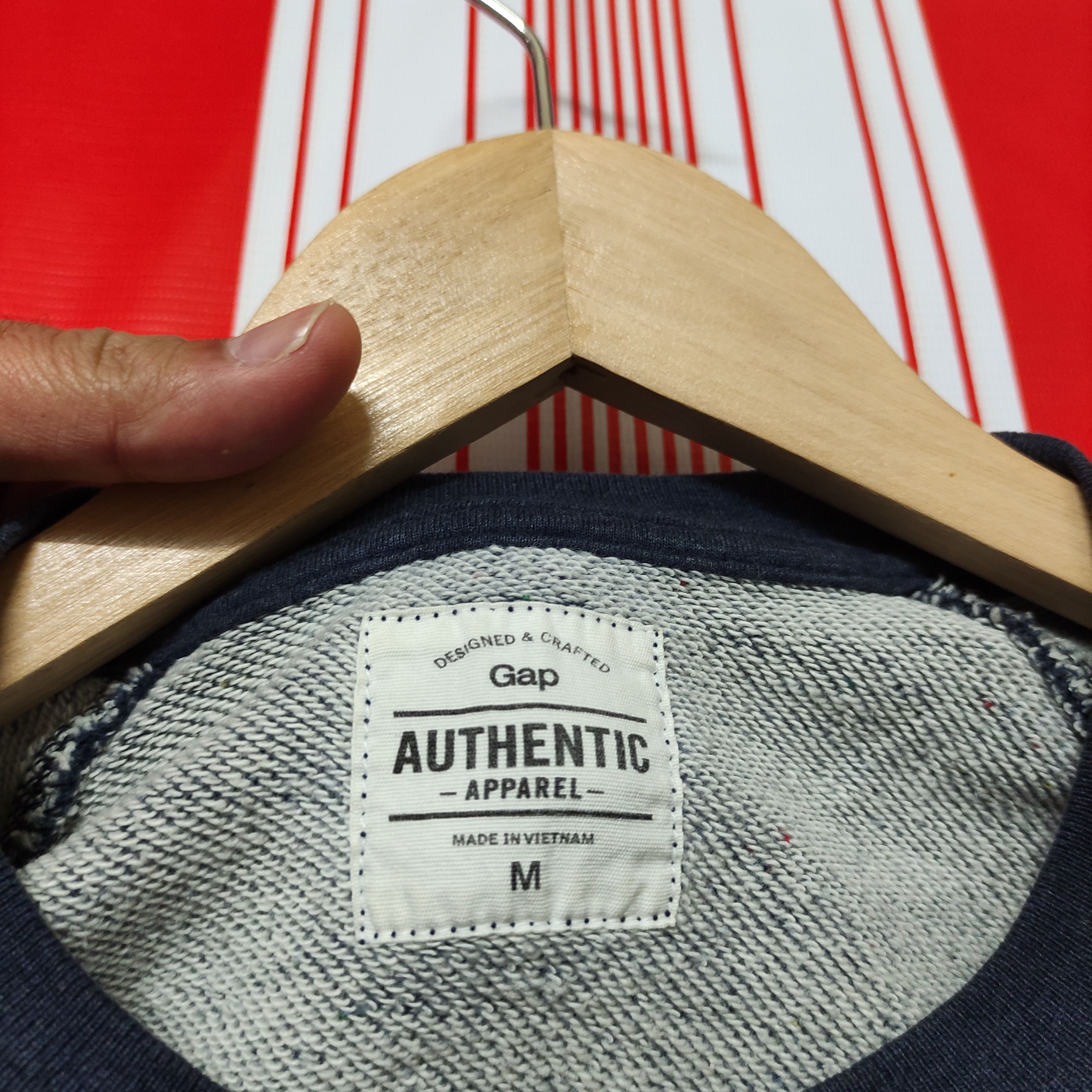 Gap × Vintage Vintage GAP 1969 big logo sweatshirt Size US M / EU 48-50 / 2 - 3 Thumbnail