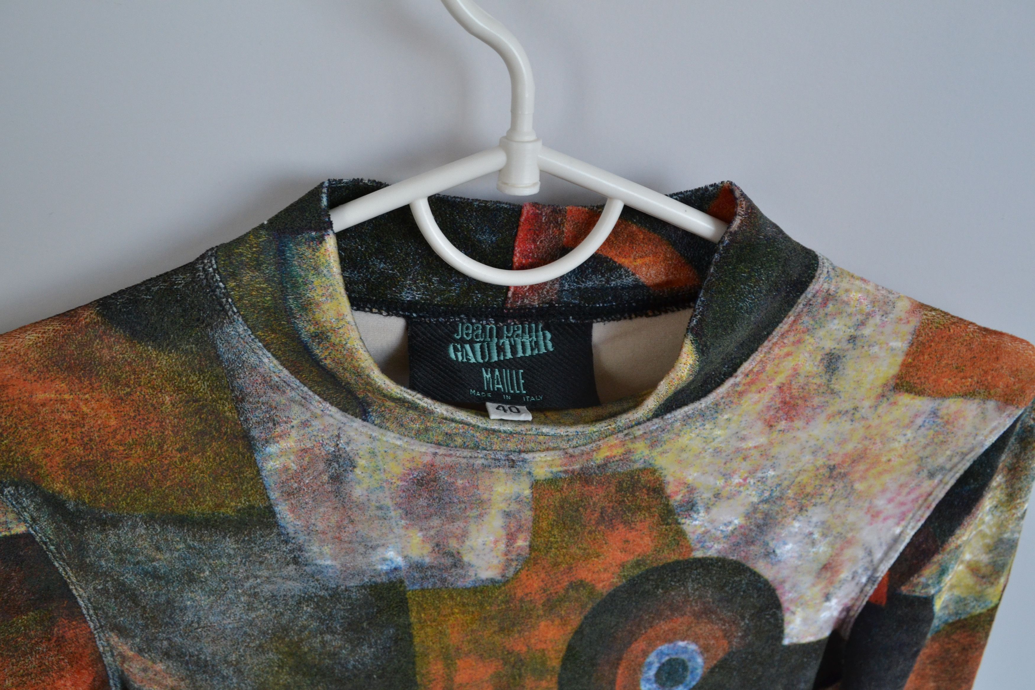 Jean Paul Gaultier Jean Paul Gaultier Sweater Long Sleeve Jumper Multicolor Size S / US 4 / IT 40 - 3 Thumbnail