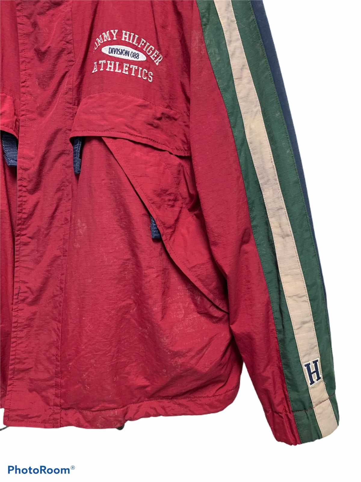 Tommy Hilfiger × Vintage Tommy Hilfiger SpellOut Logo Jacket Size US L / EU 52-54 / 3 - 7 Thumbnail