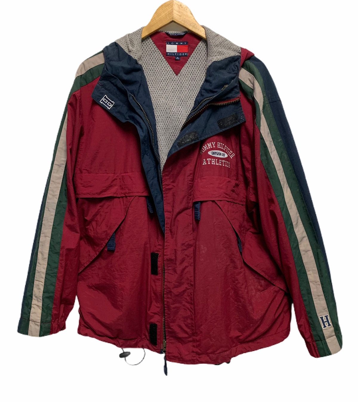 Tommy Hilfiger × Vintage Tommy Hilfiger SpellOut Logo Jacket Size US L / EU 52-54 / 3 - 9 Thumbnail