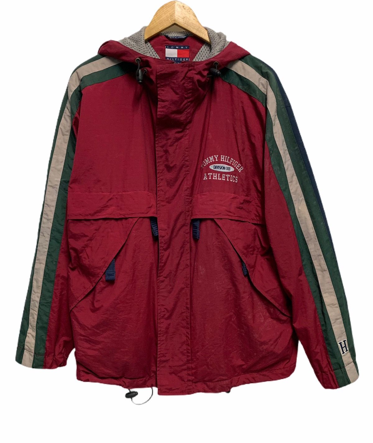 Tommy Hilfiger × Vintage Tommy Hilfiger SpellOut Logo Jacket Size US L / EU 52-54 / 3 - 5 Thumbnail