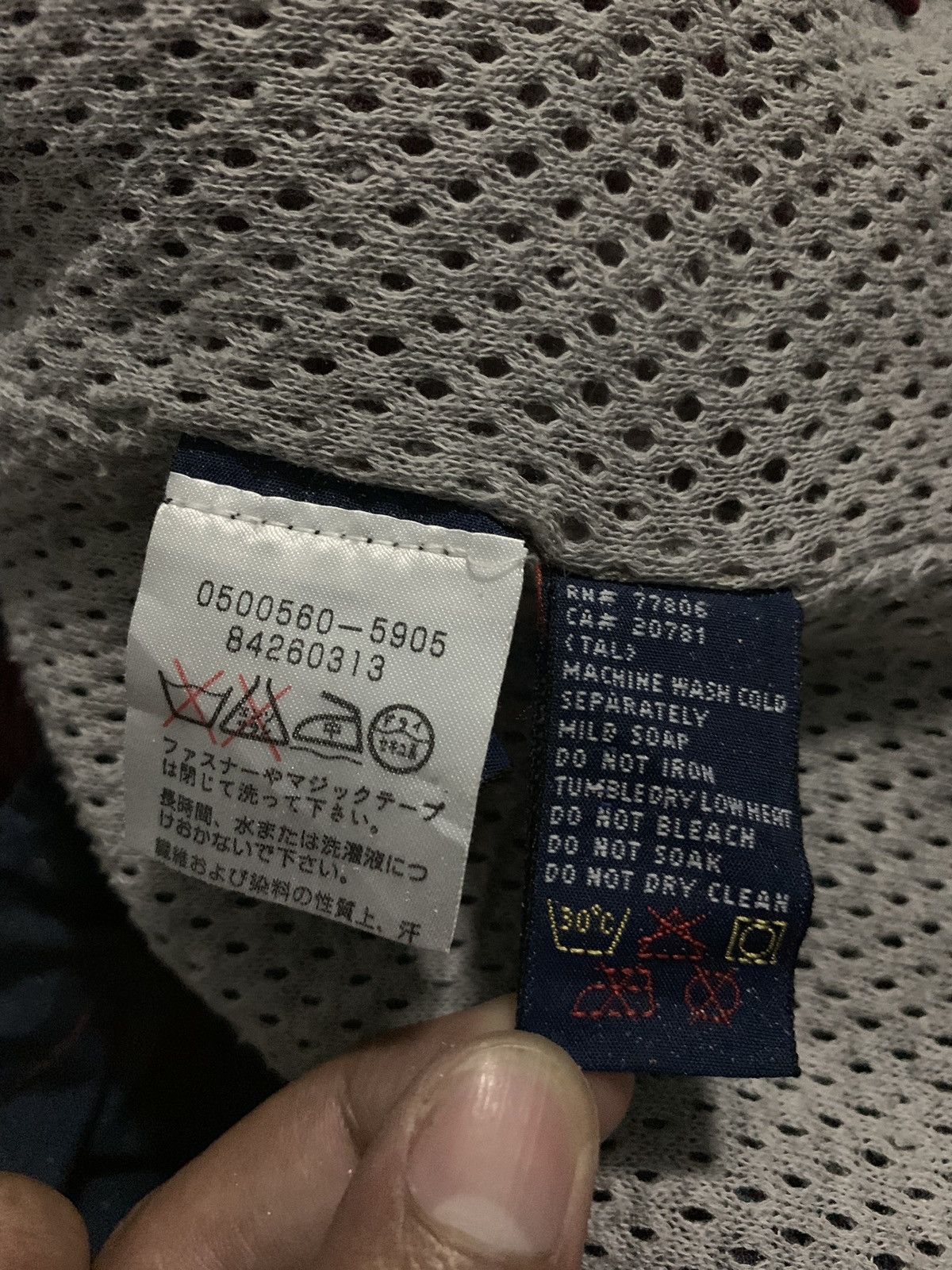 Tommy Hilfiger × Vintage Tommy Hilfiger SpellOut Logo Jacket Size US L / EU 52-54 / 3 - 12 Thumbnail