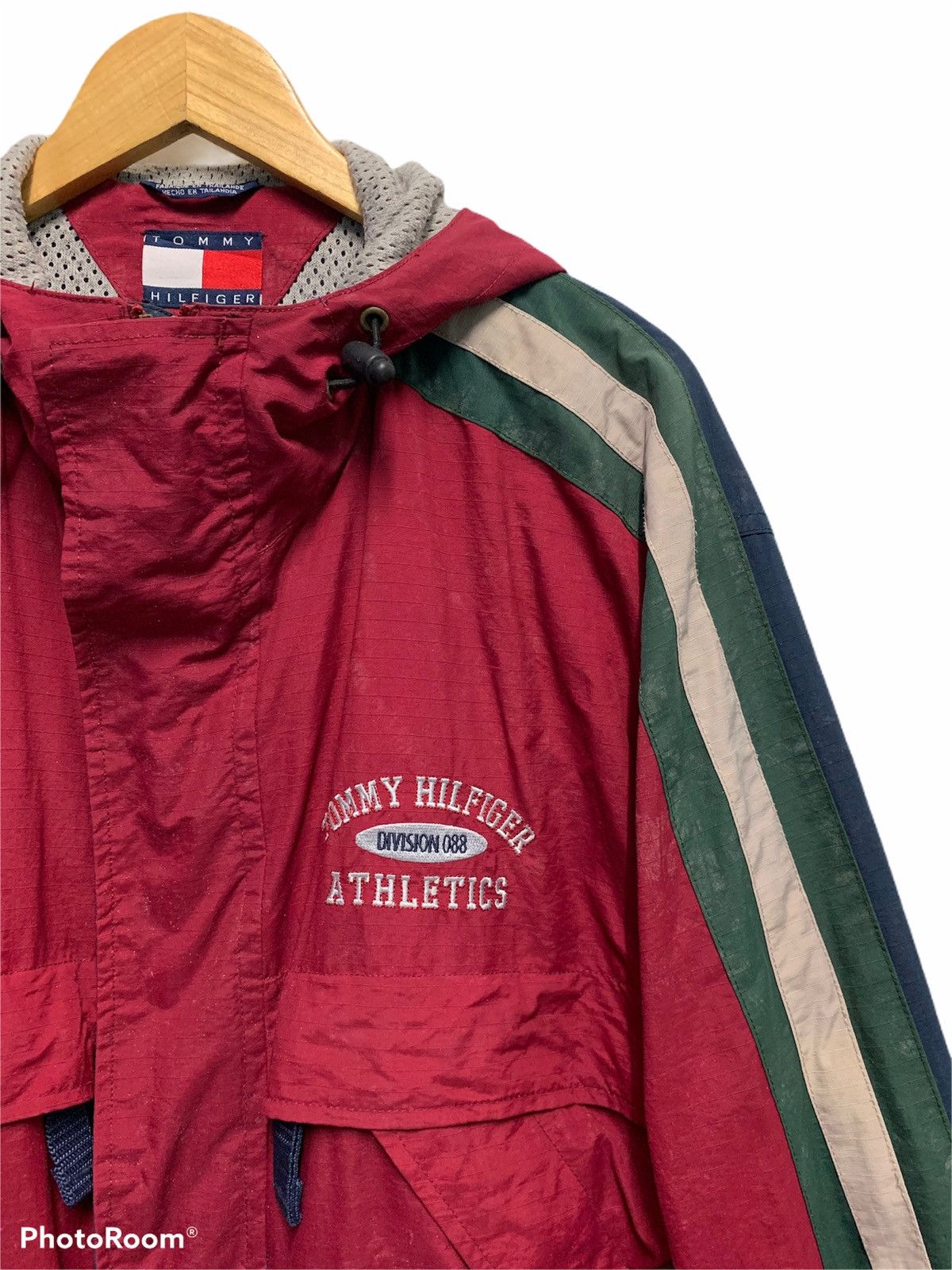 Tommy Hilfiger × Vintage Tommy Hilfiger SpellOut Logo Jacket Size US L / EU 52-54 / 3 - 6 Thumbnail