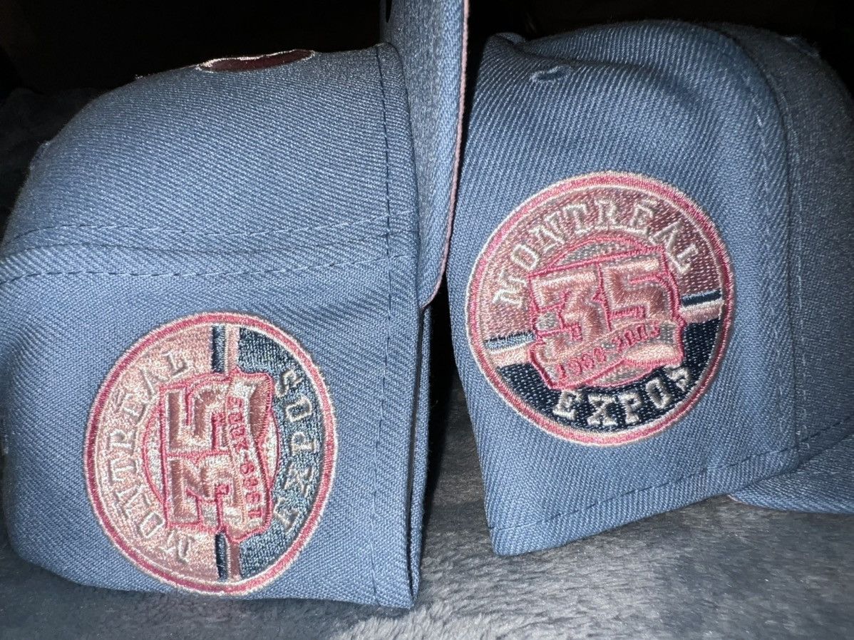 New Era Exclusive Montreal Expos Cotton Candy Fitted Baby Blue Expos Size ONE SIZE - 5 Thumbnail