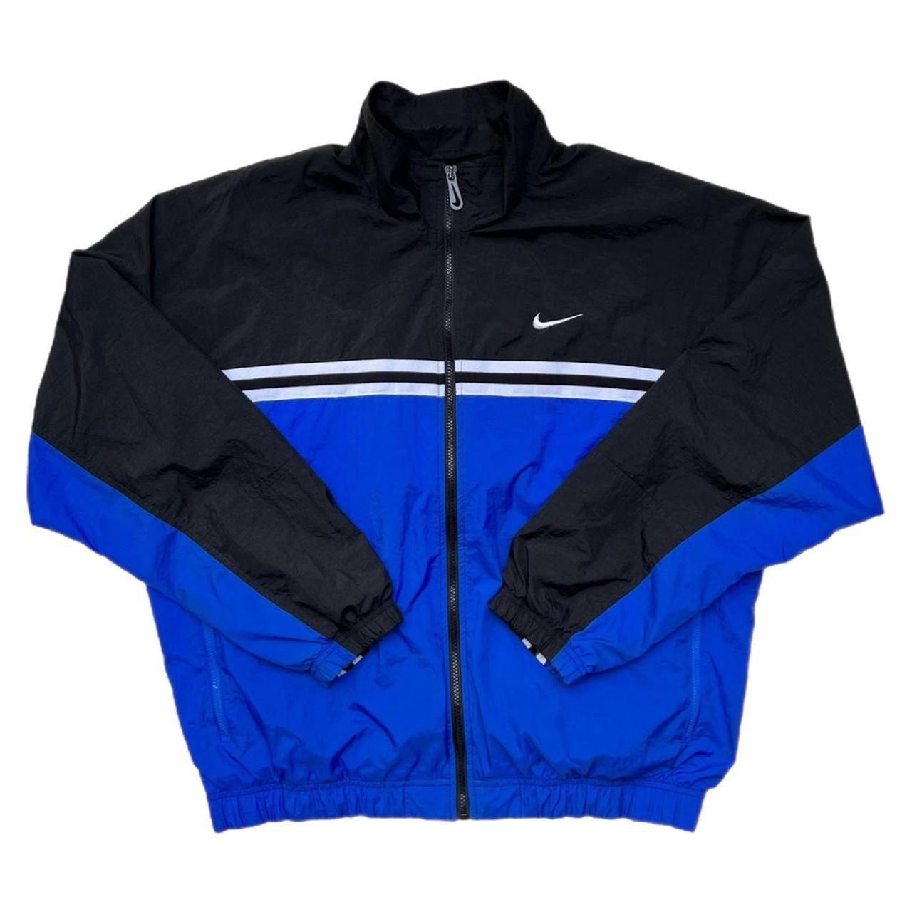 Nike × Vintage Vintage Nike Nylon Windbreaker | 1990s Size US L / EU 52-54 / 3 - 1 Thumbnail