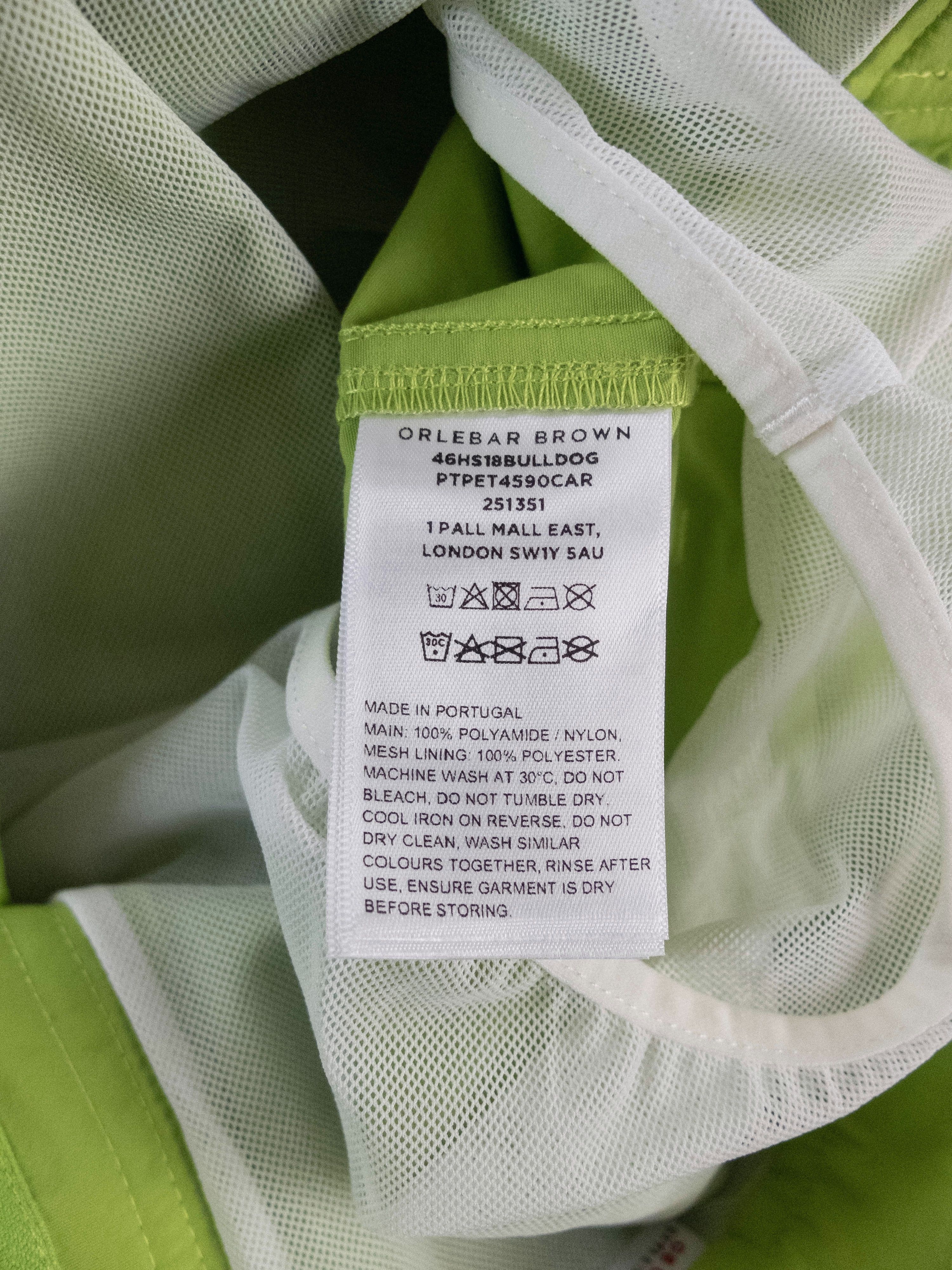 Orlebar Brown ORLEBAR BROWN Bulldog solid fern green swim shorts 40 - NWT Size US 40 / EU 56 - 7 Thumbnail