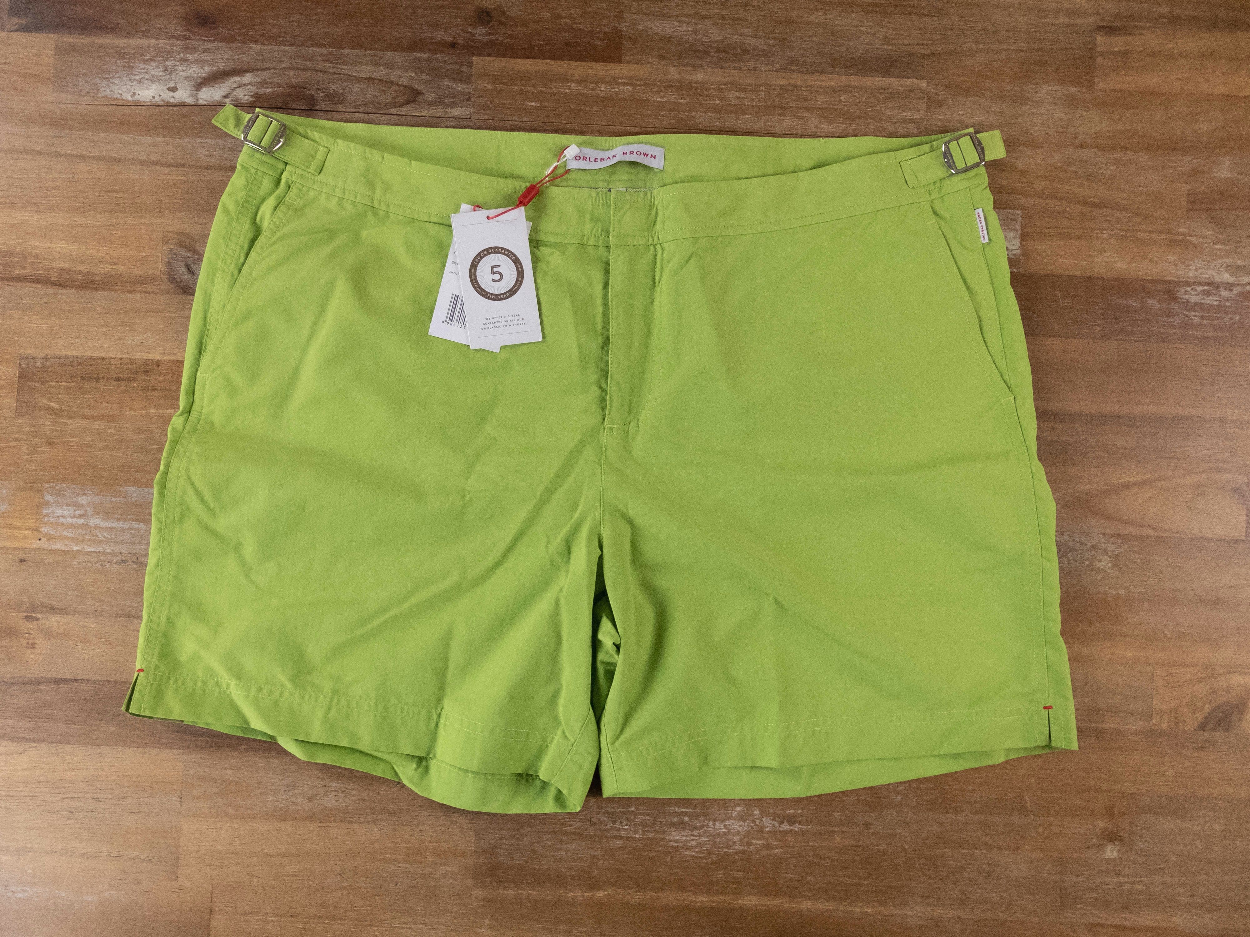 Orlebar Brown ORLEBAR BROWN Bulldog solid fern green swim shorts 40 - NWT Size US 40 / EU 56 - 1 Thumbnail