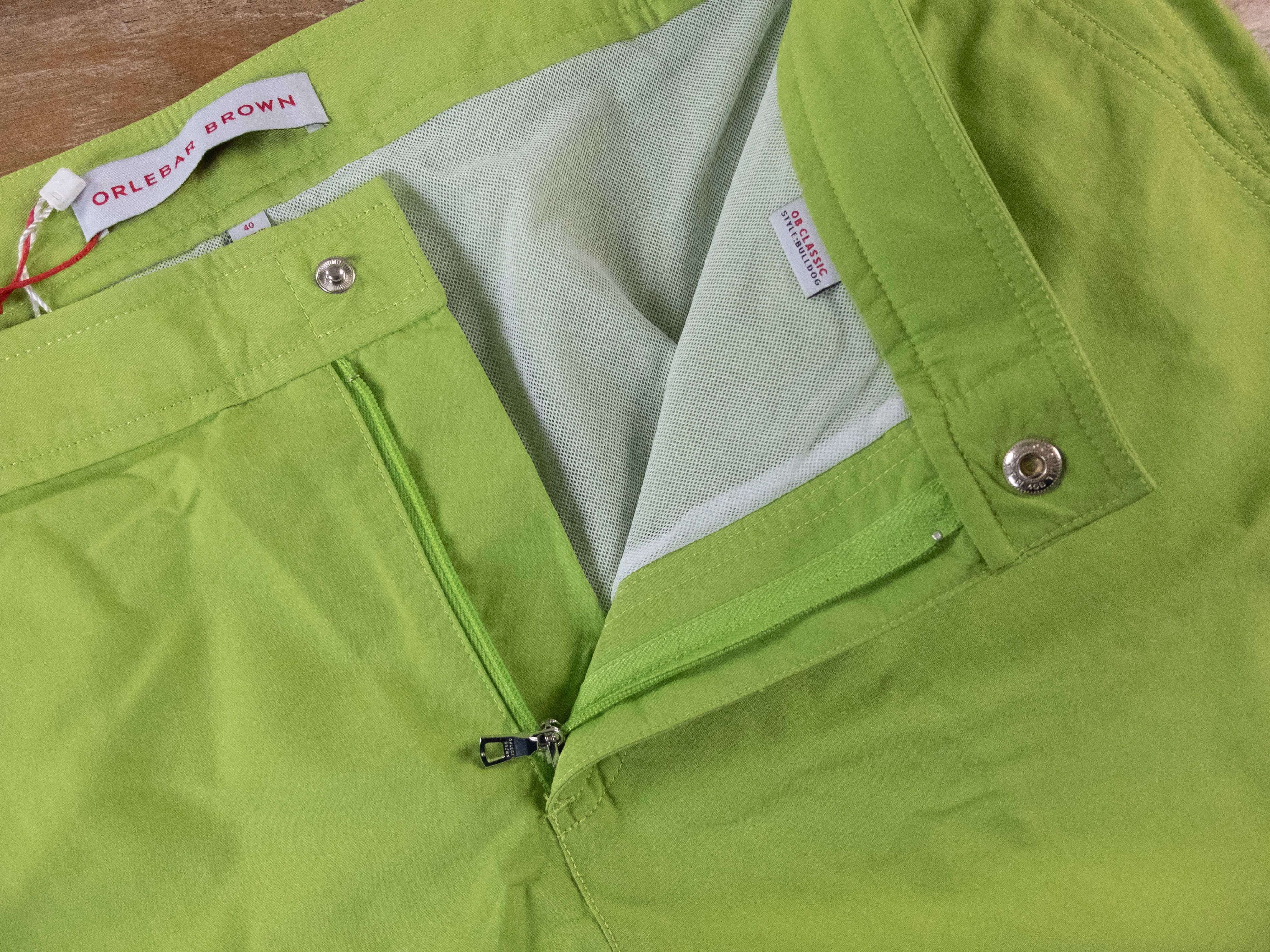 Orlebar Brown ORLEBAR BROWN Bulldog solid fern green swim shorts 40 - NWT Size US 40 / EU 56 - 4 Thumbnail