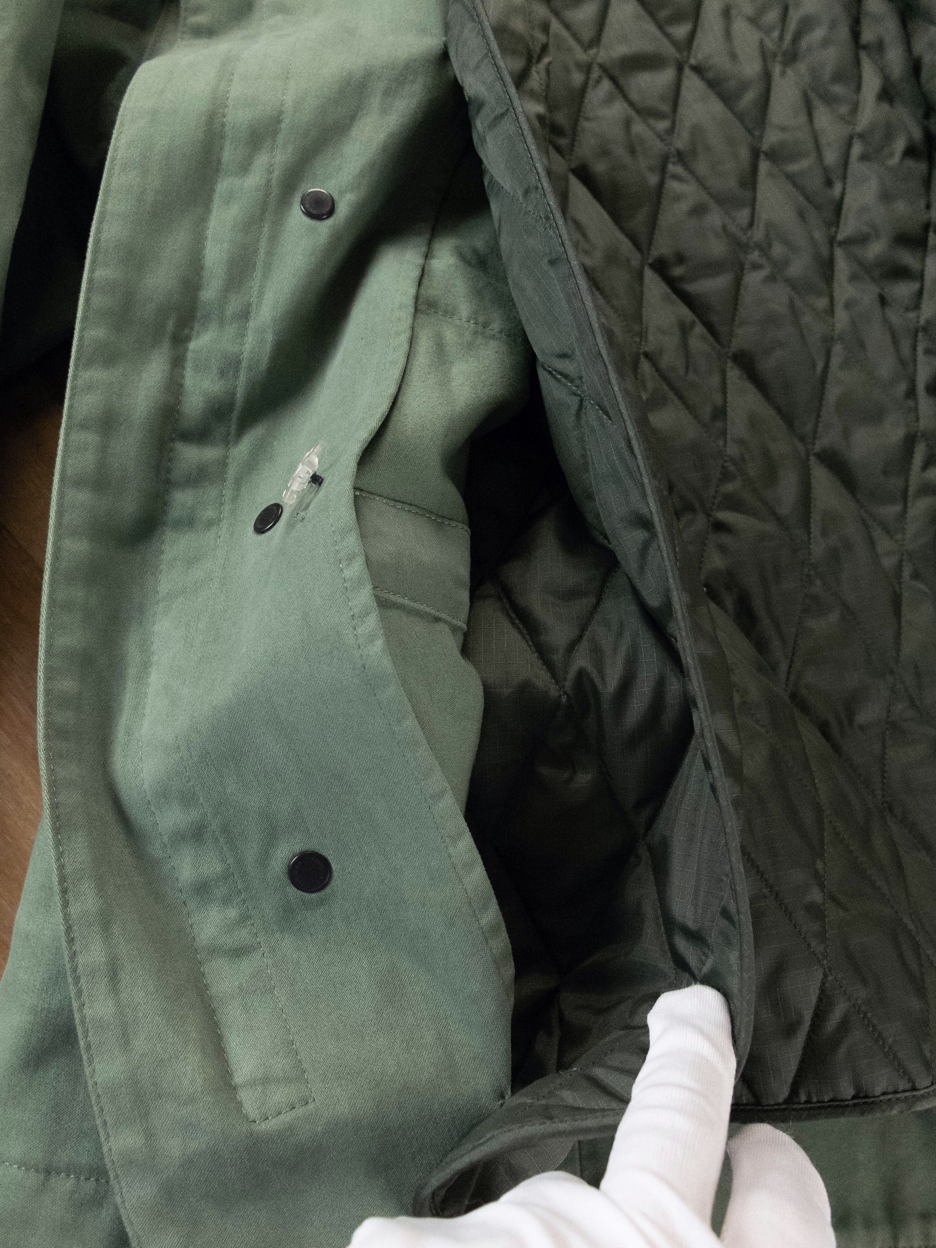 Off-White $1800 OFF-WHITE padded military green track jacket Medium Size US M / EU 48-50 / 2 - 13 Thumbnail