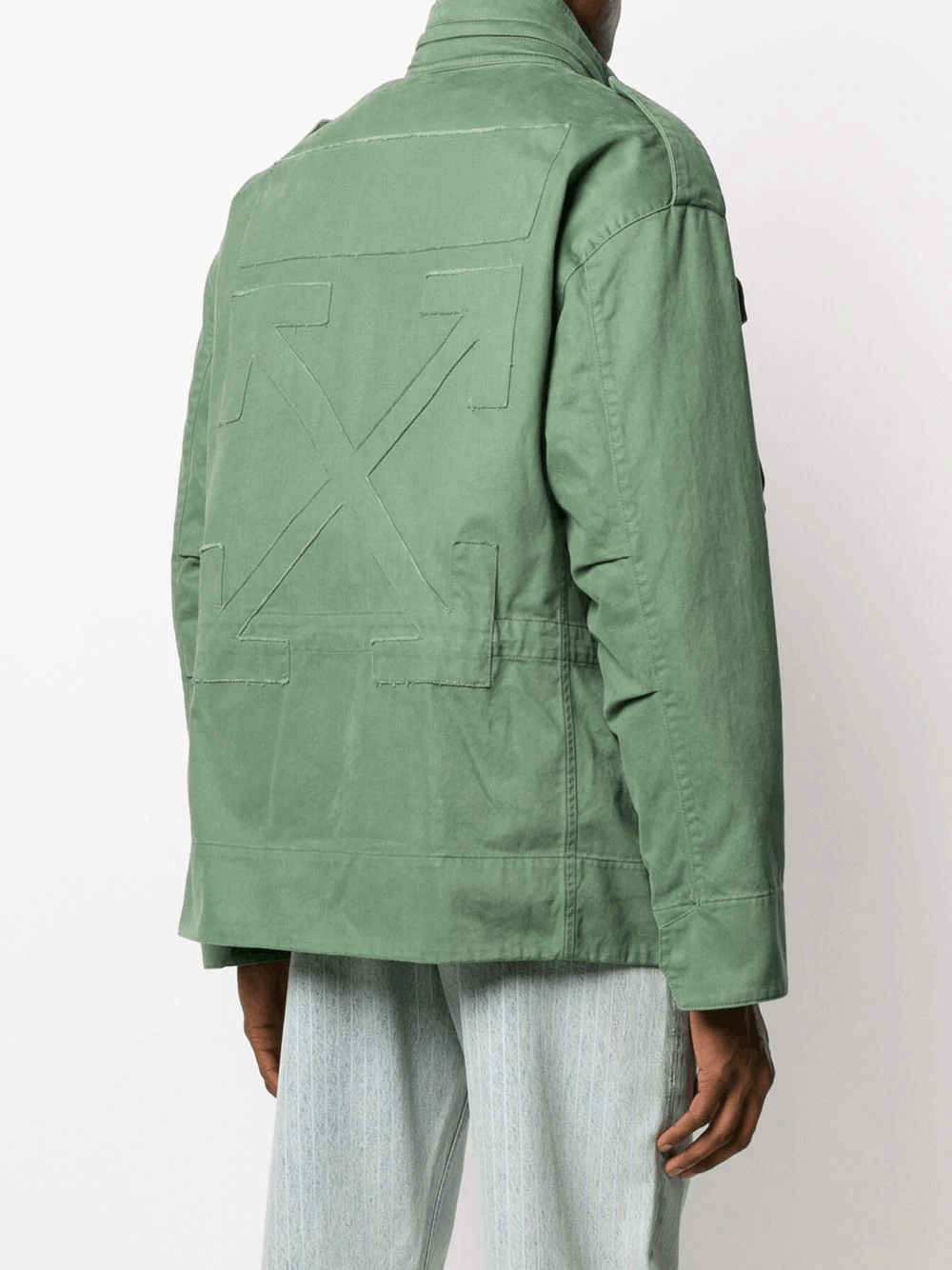 Off-White $1800 OFF-WHITE padded military green track jacket Medium Size US M / EU 48-50 / 2 - 1 Thumbnail
