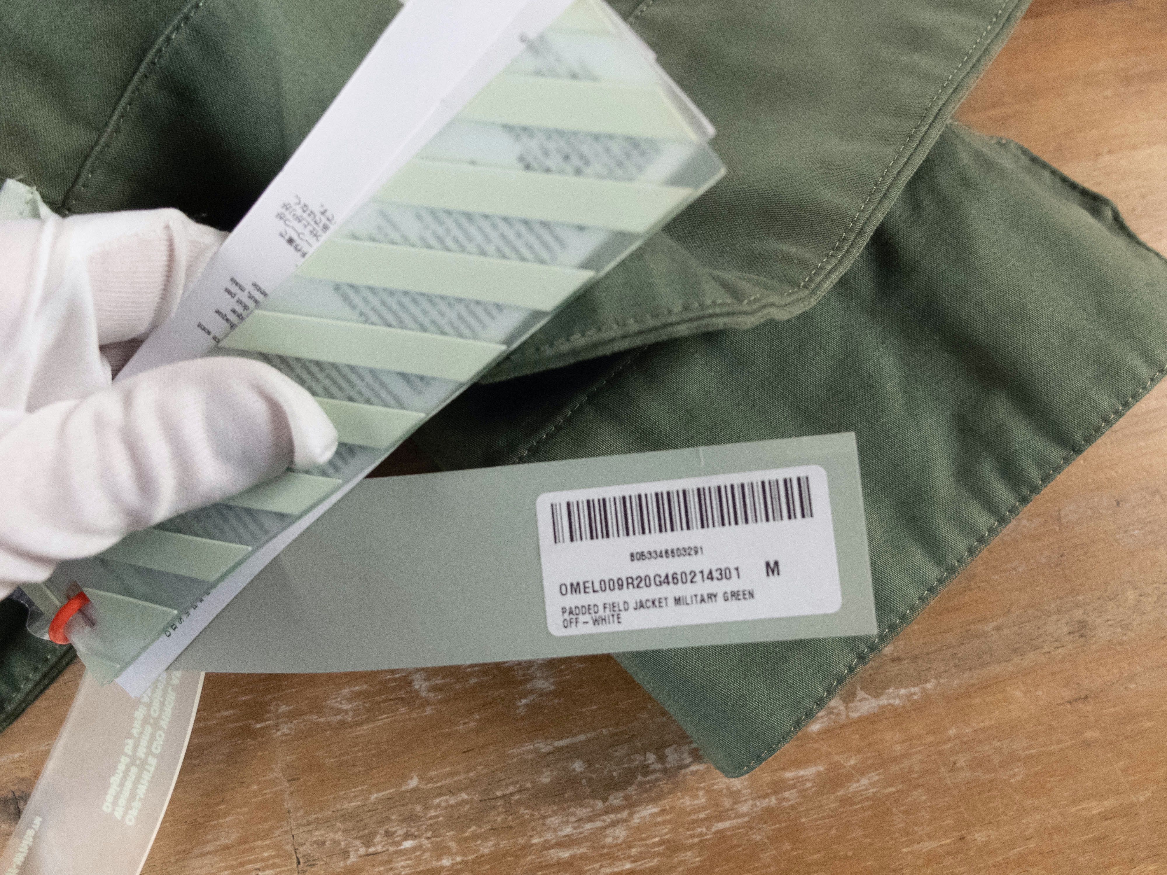 Off-White $1800 OFF-WHITE padded military green track jacket Medium Size US M / EU 48-50 / 2 - 17 Thumbnail